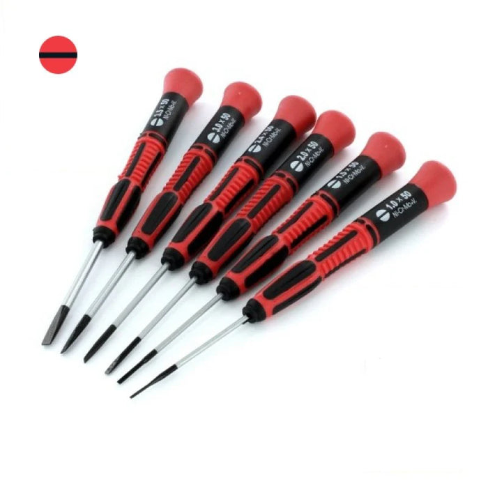 SIGTL82100 6 PIECE SLOTTED BLADE SCREWDRIVER SET