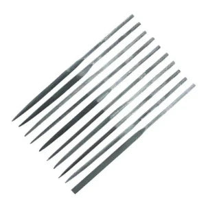 SIGTL85100 JEWELTOOL 10 PIECE MEDIUM CUT NEEDLE FILE SET
