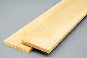 1/2" BASSWOOD IN VARIOUS LENGTHS & WIDTHS