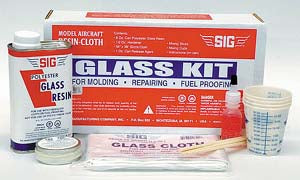 SIG POLYESTER RESIN GLASS KIT