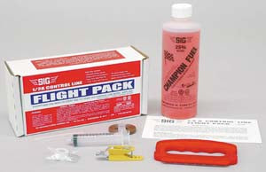SIG 1/2A CONTROL-LINE FLIGHT PACK