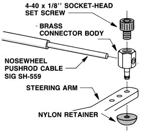 SIG PUSHROD CONNECTORS