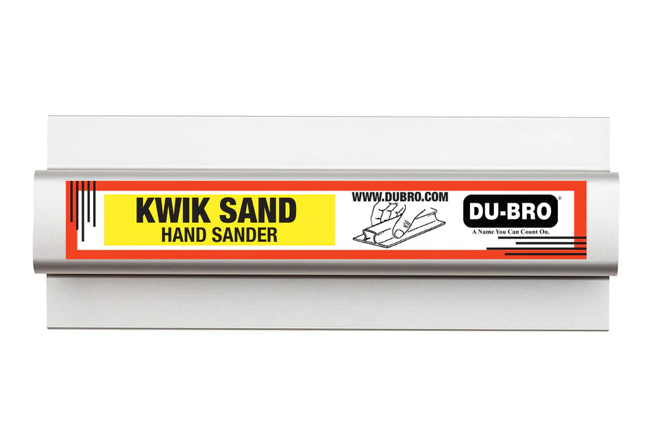 DU-BRO KWIK HAND SANDER AND SAND PAPER — Sig Manufacturing