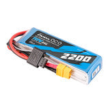 Gens ace 2200mAh 3S 11.1V 25C G-Tech Lipo Battery Pack with EC3, Deans and XT60 adapter for RC Plane