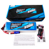 Gens ace 5000mah 6S 60C 22.2V G-tech Lipo Battery Pack with EC5 Plug