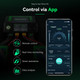 Gens ace iMars D1000 Plus Smart Charger | Bluetooth App Control | Dual Channel | G-Tech
