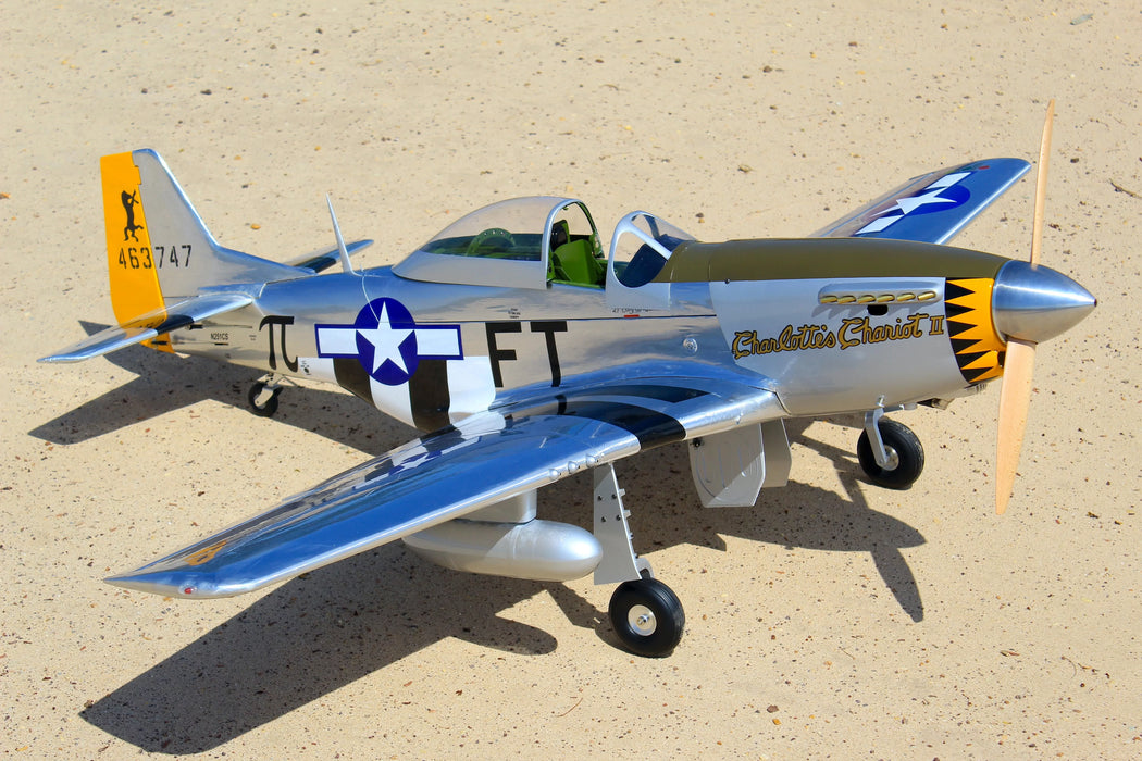 SEAGULL SEA391 P51 MUSTANG CHARLOTTE'S CHARIOT WITH RETRACTS